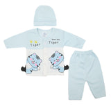 Newborn Boys Full Sleeves Suit - Blue, Newborn Boys Sets & Suits, Chase Value, Chase Value