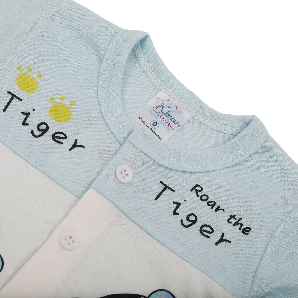 Newborn Boys Full Sleeves Suit - Blue, Newborn Boys Sets & Suits, Chase Value, Chase Value