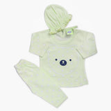 Newborn Girls Full Sleeves Suit - Lemon, Newborn Girls Winterwear, Chase Value, Chase Value