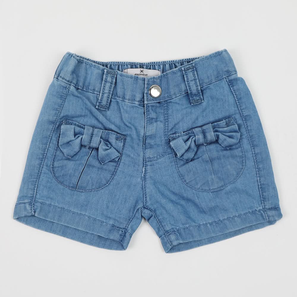 Eminent Newborn Girls Denim Short - Light Blue, Newborn Girls Shorts Skirts & Pants, Eminent, Chase Value