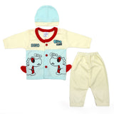 Newborn Boys Full Sleeves Suit - Cyan, Newborn Boys Sets & Suits, Chase Value, Chase Value