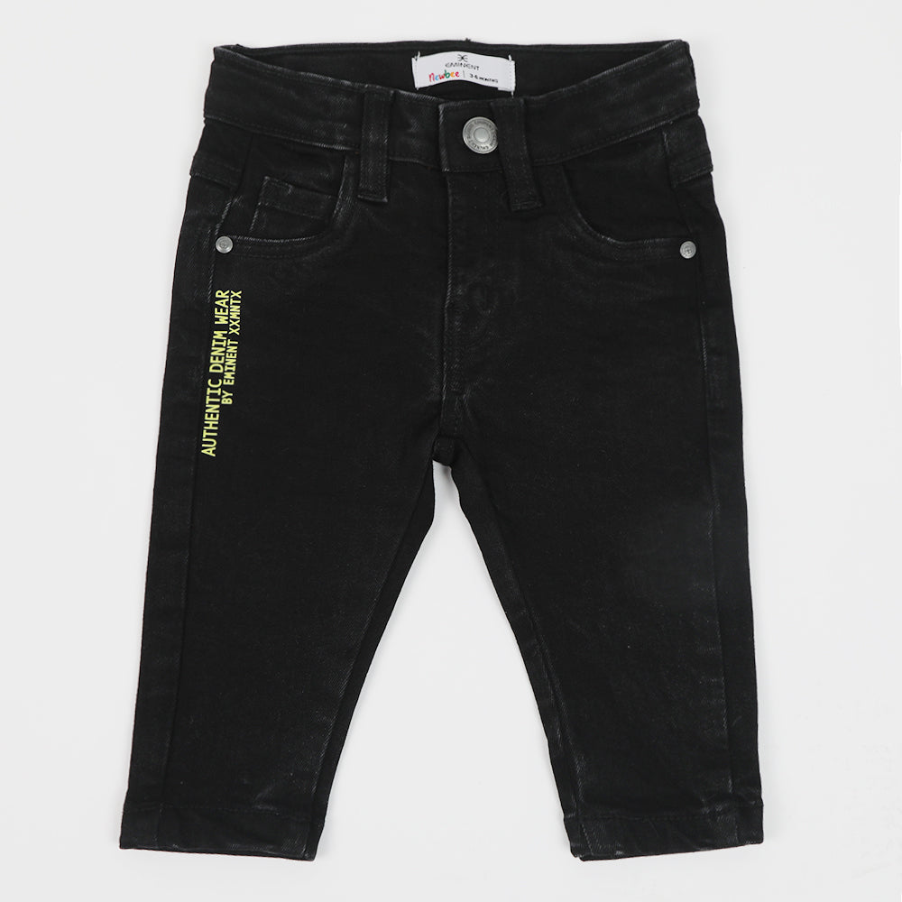 Eminent Newborn Boys Denim Pant - Black, Newborn Boys Shorts & Pants, Eminent, Chase Value