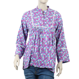 Women's Casual Shirt - Purple, Women T-Shirts & Tops, Chase Value, Chase Value
