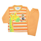 Newborn Boys Full Sleeves Suit - Orange, Newborn Boys Sets & Suits, Chase Value, Chase Value
