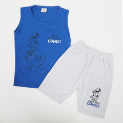 Boys Sando Suit - Blue