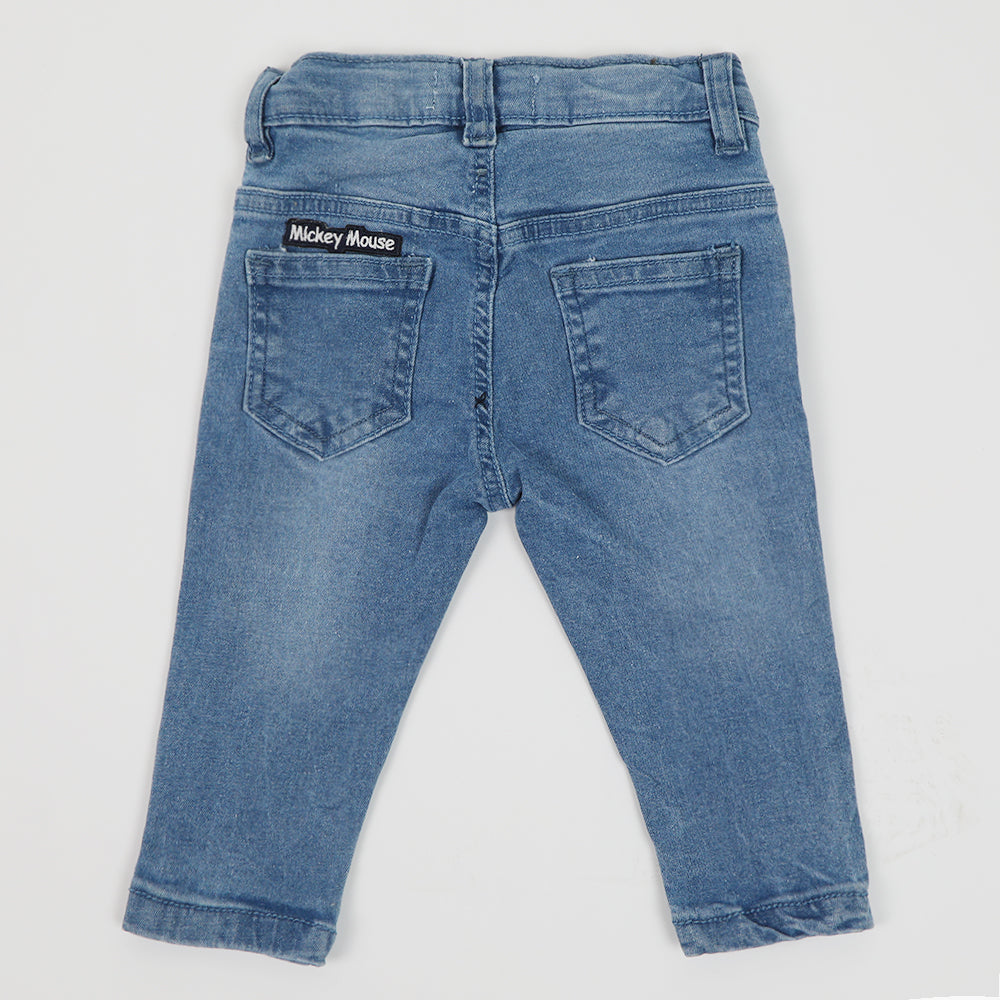 Eminent Newborn Boys Denim Pant - Ice Blue, Newborn Boys Shorts & Pants, Eminent, Chase Value