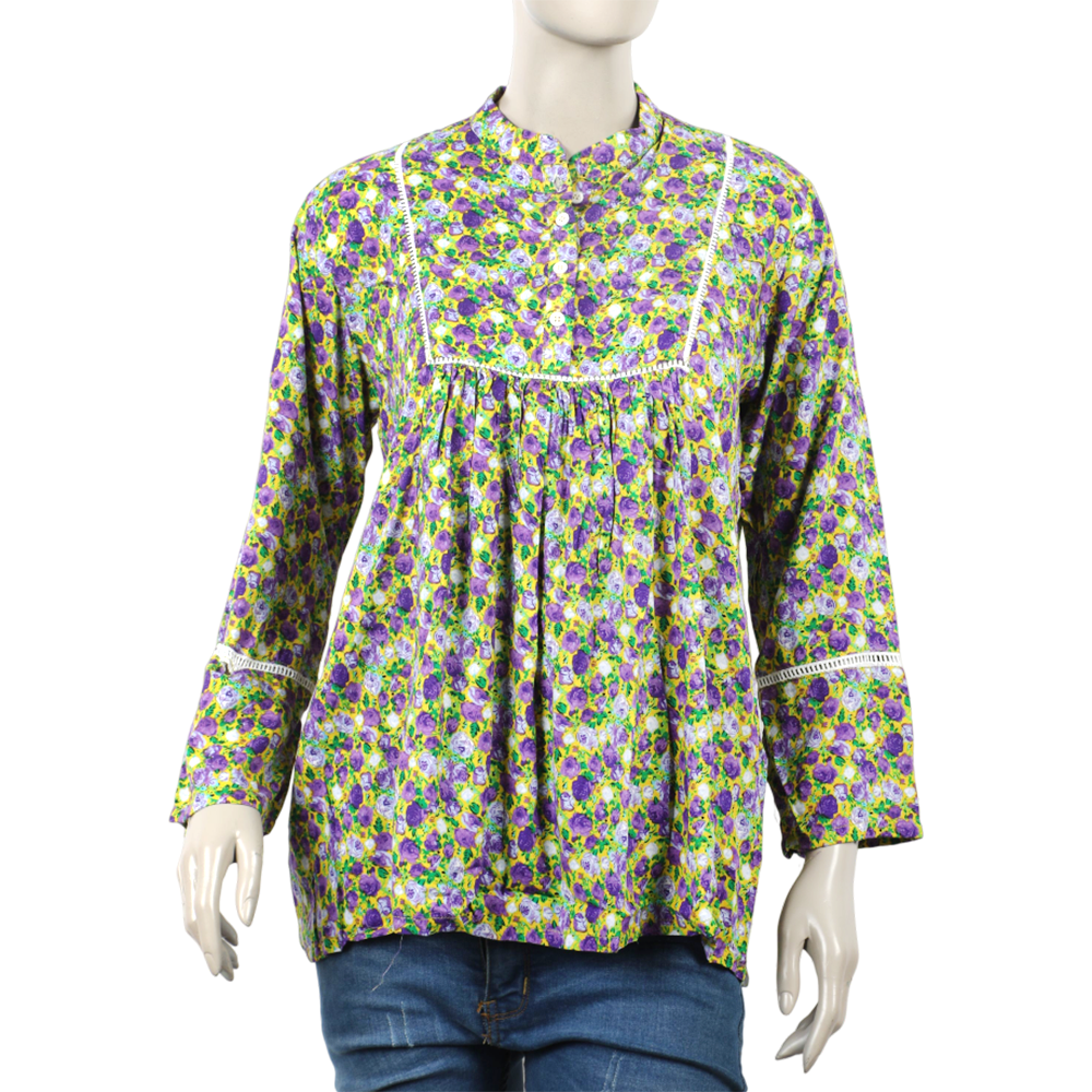 Women's Casual Shirt - Yellow, Women T-Shirts & Tops, Chase Value, Chase Value