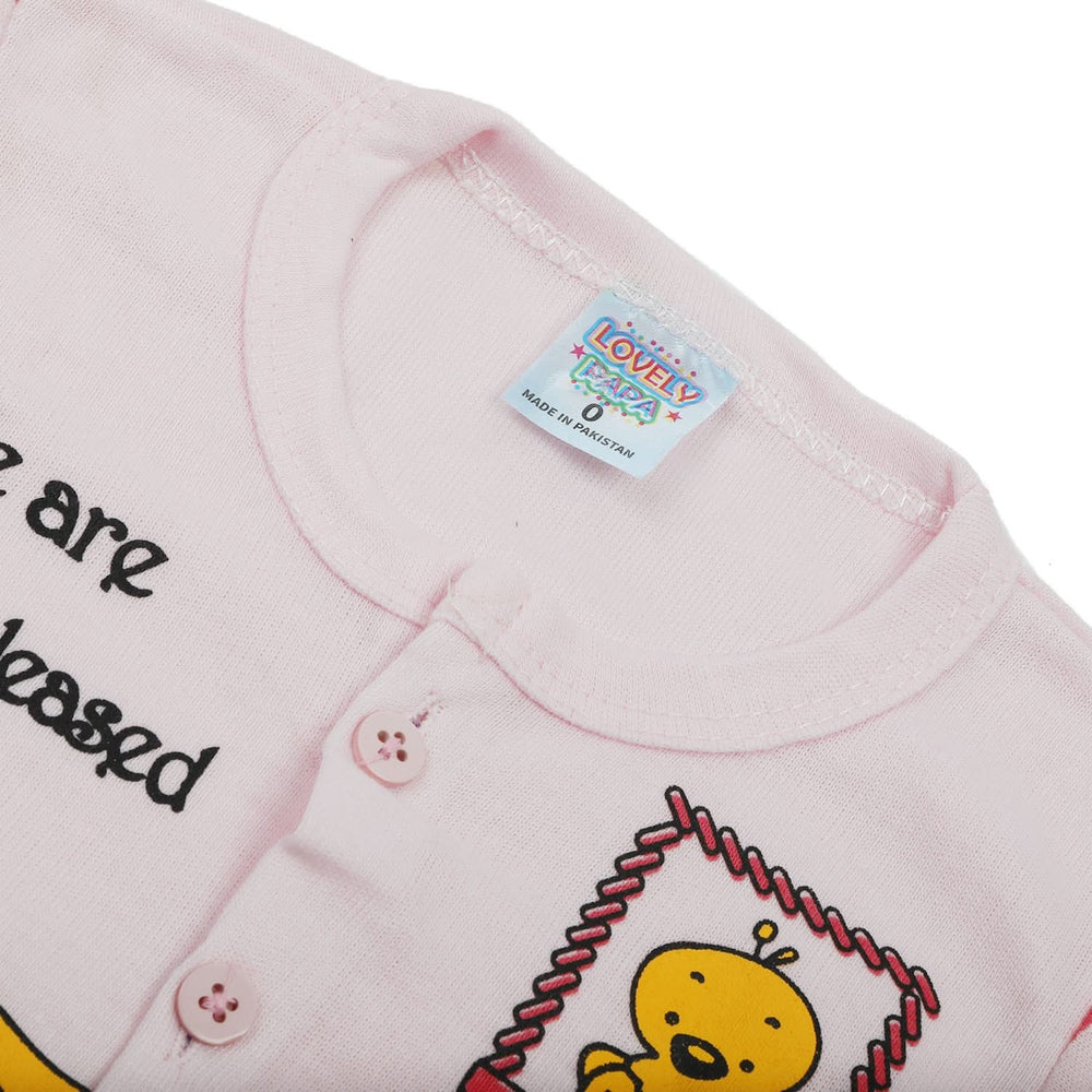 Newborn Boys Full Sleeves Suit - Pink, Newborn Boys Sets & Suits, Chase Value, Chase Value