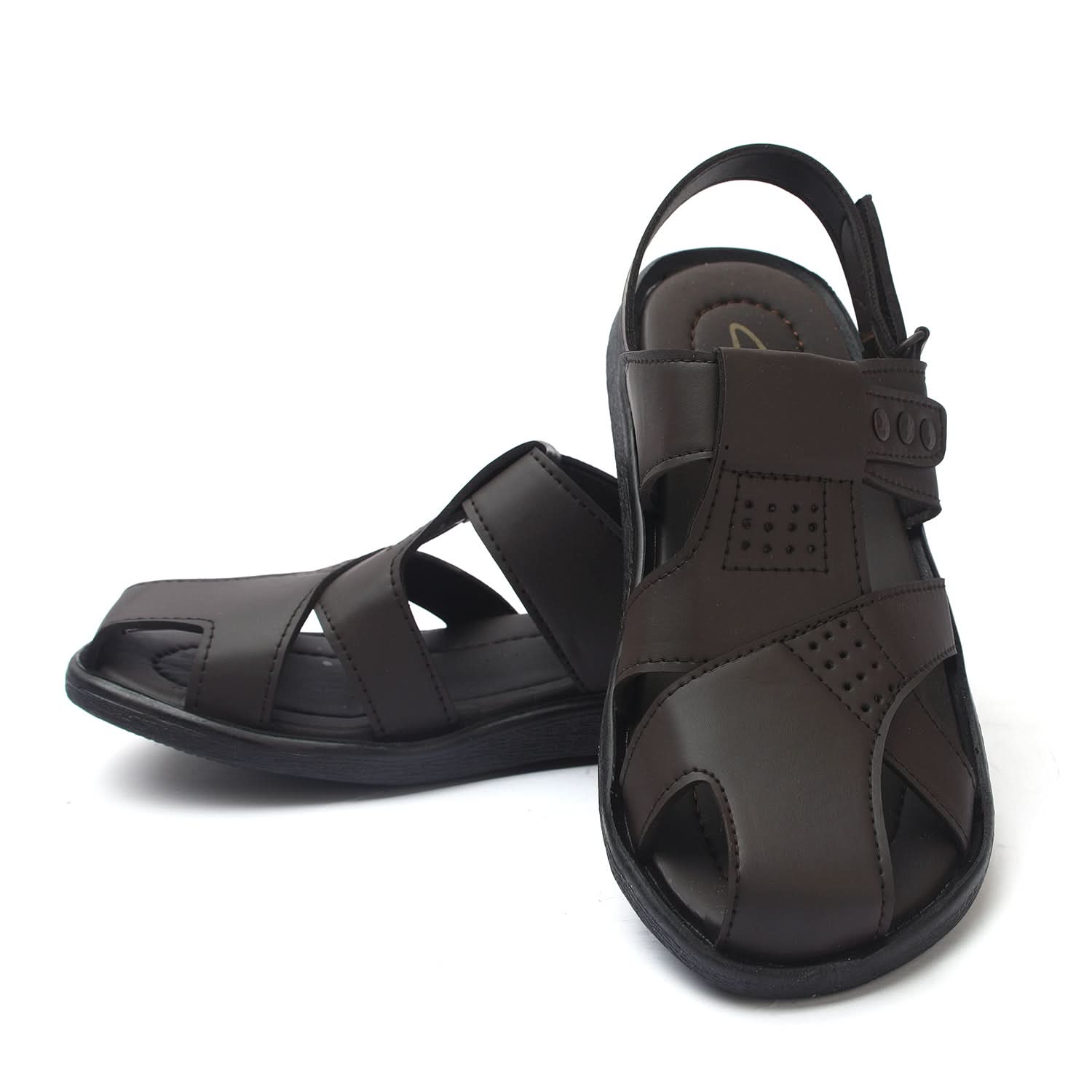 Men's Roman Sandal - Brown, Men's Sandals, Chase Value, Chase Value