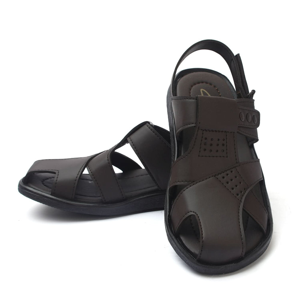 Men's Roman Sandal - Brown, Men's Sandals, Chase Value, Chase Value