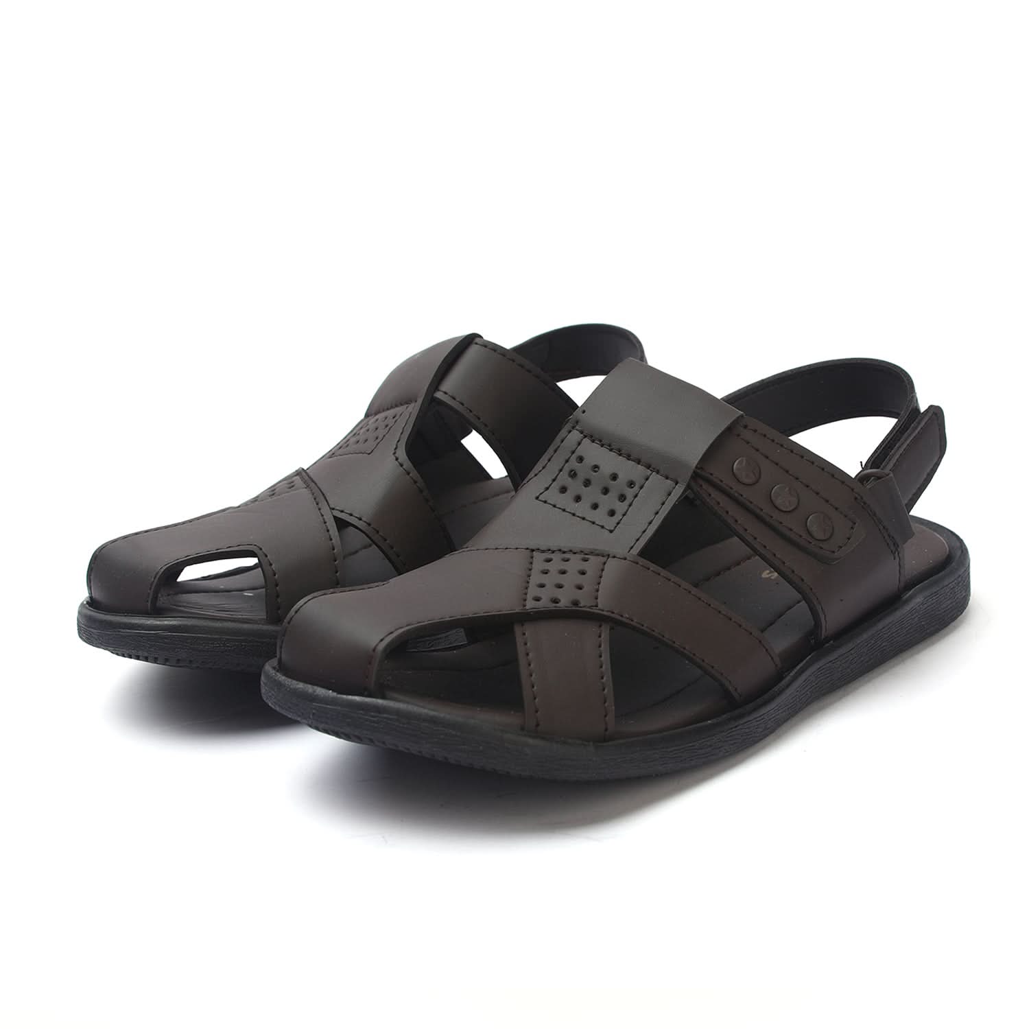 Men's Roman Sandal - Brown, Men's Sandals, Chase Value, Chase Value