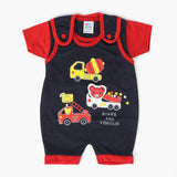 Newborn Boys Half Sleeves Suit - Navy Blue, Newborn Boys Sets & Suits, Chase Value, Chase Value