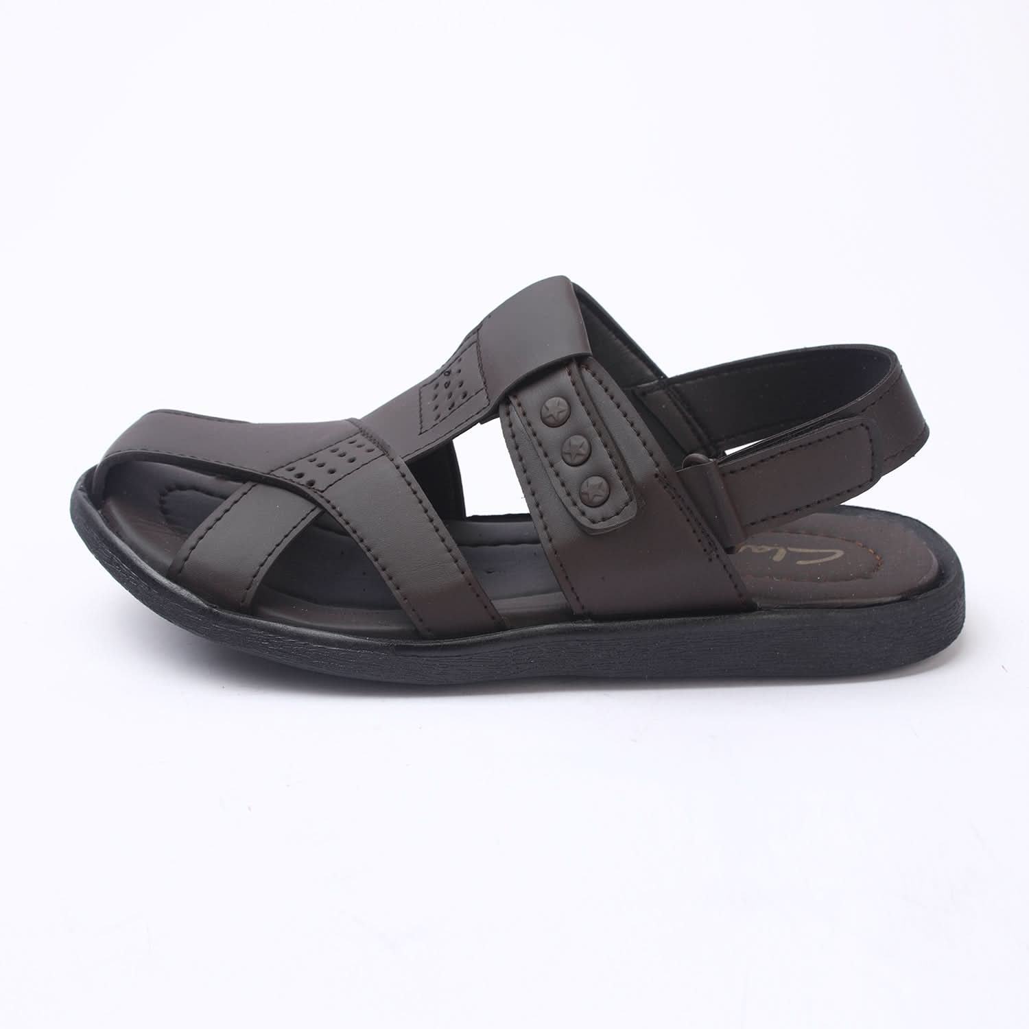 Men's Roman Sandal - Brown, Men's Sandals, Chase Value, Chase Value