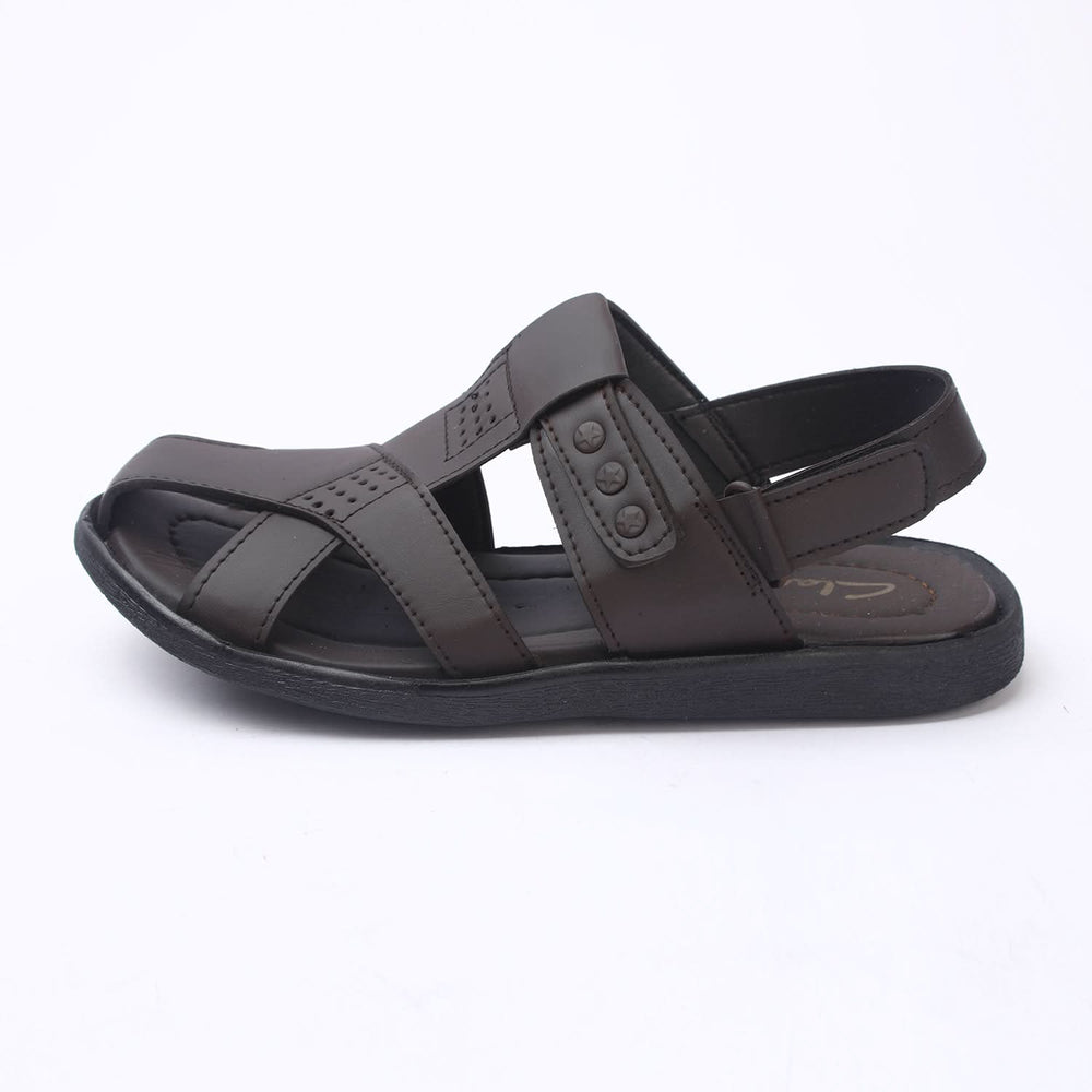 Men's Roman Sandal - Brown, Men's Sandals, Chase Value, Chase Value