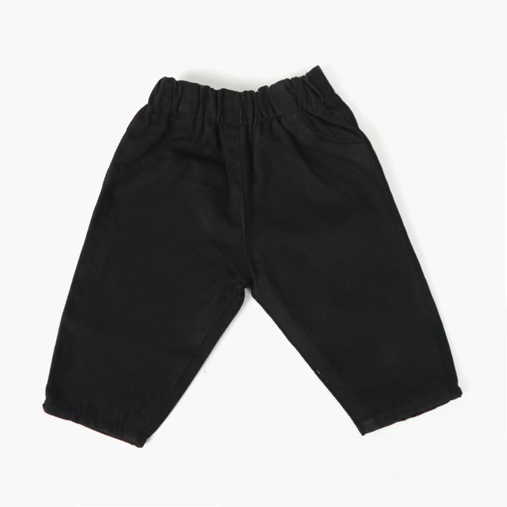 Newborn Boys Denim Pant - Black, Newborn Boys Shorts & Pants, Chase Value, Chase Value