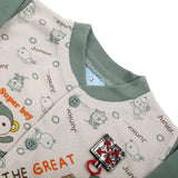Newborn Boys Full Sleeves Suit - Olive, Newborn Boys Sets & Suits, Chase Value, Chase Value