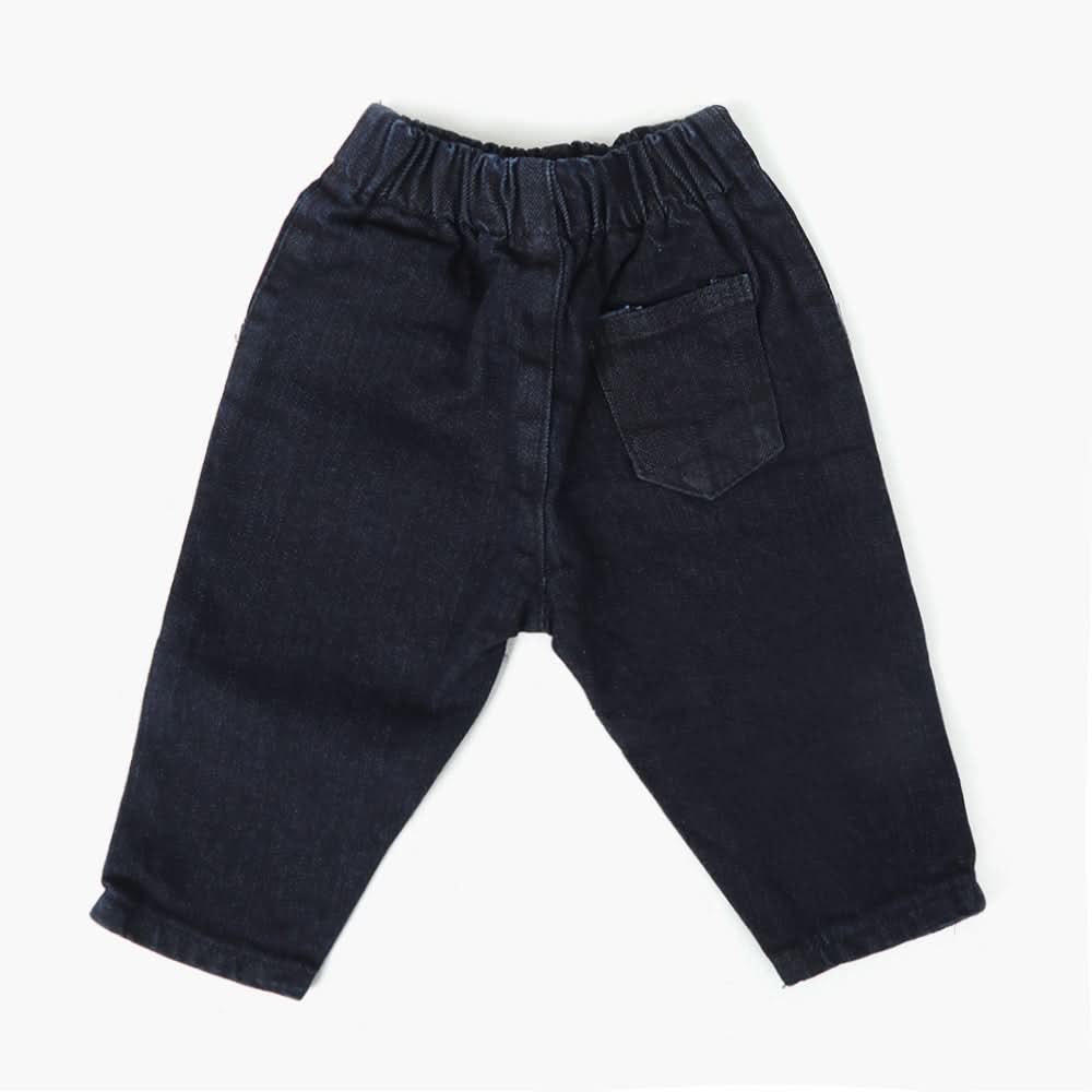 Newborn Boys Denim Pant - Navy Blue, Newborn Boys Shorts & Pants, Chase Value, Chase Value
