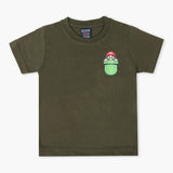 Boys Half Sleeves T-Shirt - Green, Boys T-Shirts, Chase Value, Chase Value
