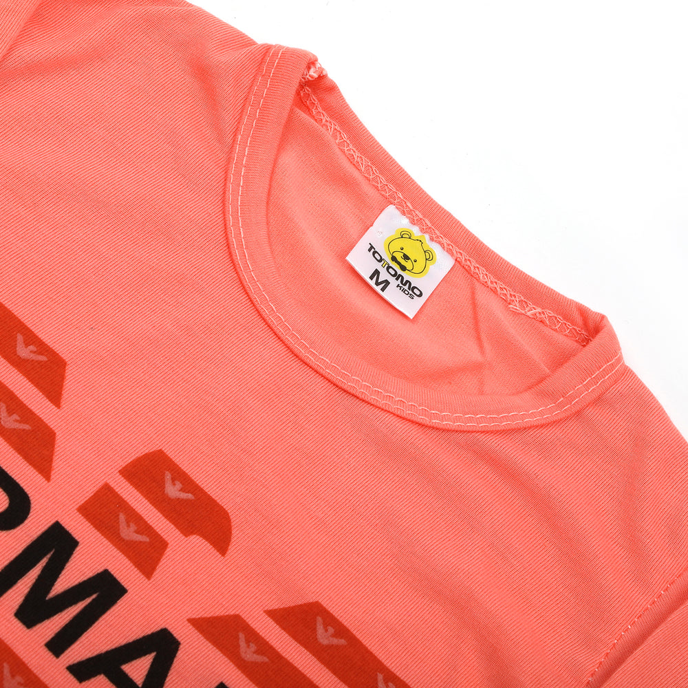 Boys Full Sleeves Trouser Suit - Peach, Boys Sets & Suits, Chase Value, Chase Value