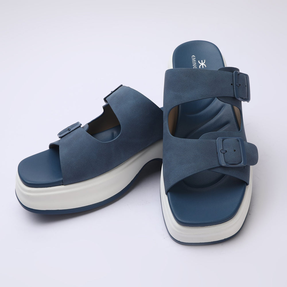 Eminent Women's Softy Slipper - Blue, Women Slippers, Chase Value, Chase Value