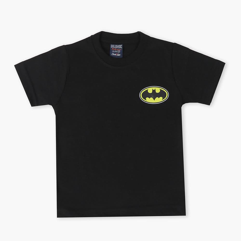 Boys Half Sleeves T-Shirt - Black, Boys T-Shirts, Chase Value, Chase Value