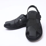 Men's Roman Sandal - Black, Men's Sandals, Chase Value, Chase Value