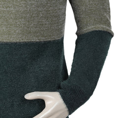 Eminent Men's Full Sleeve Sweaters - White & Green