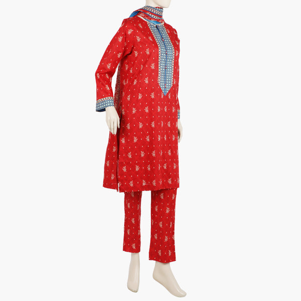 Women's Shalwar Suit - Red