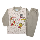 Newborn Boys Full Sleeves Suit - Grey, Newborn Boys Sets & Suits, Chase Value, Chase Value