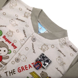 Newborn Boys Full Sleeves Suit - Grey, Newborn Boys Sets & Suits, Chase Value, Chase Value
