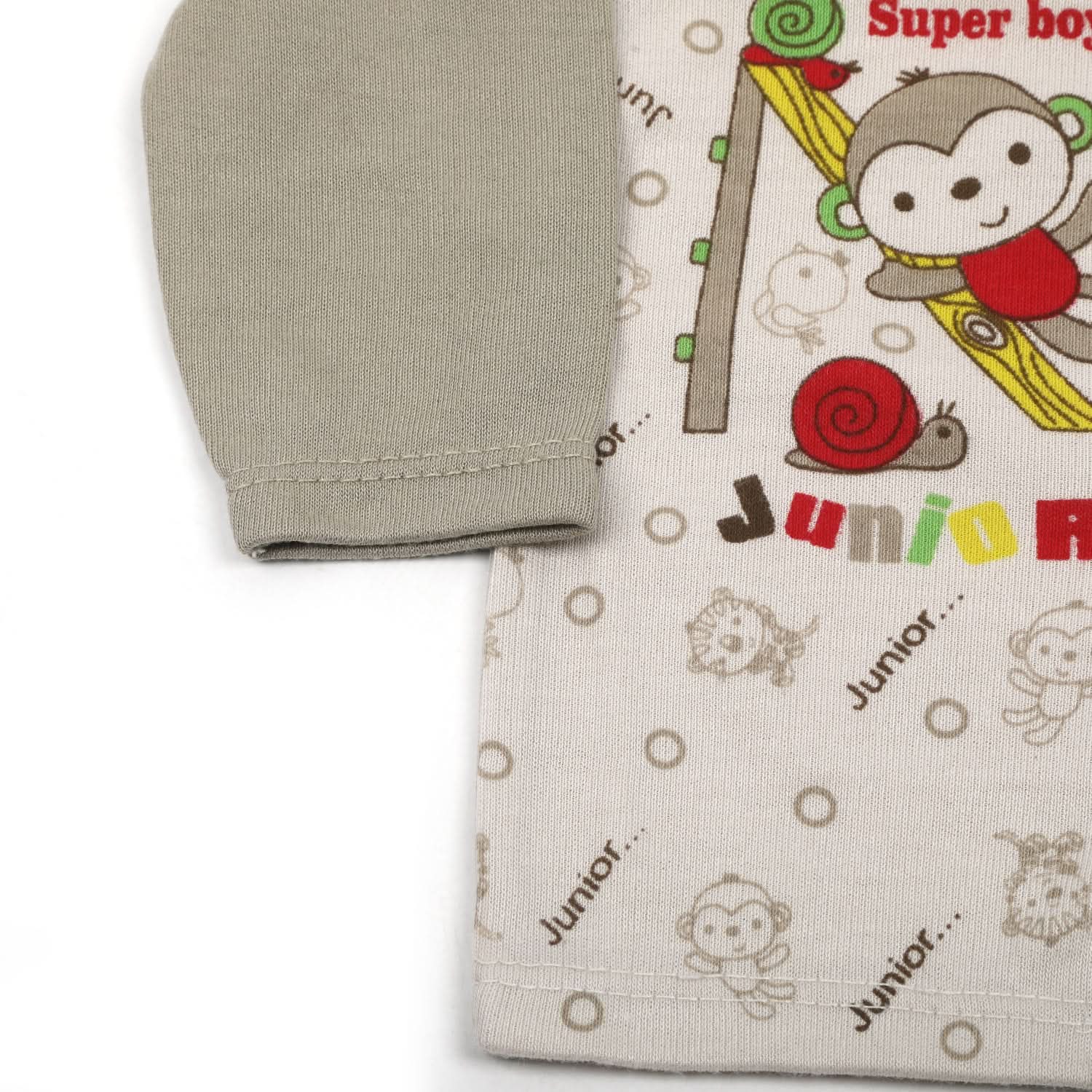 Newborn Boys Full Sleeves Suit - Grey, Newborn Boys Sets & Suits, Chase Value, Chase Value