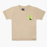 Boys Half Sleeves T-Shirt - Fawn, Boys T-Shirts, Chase Value, Chase Value