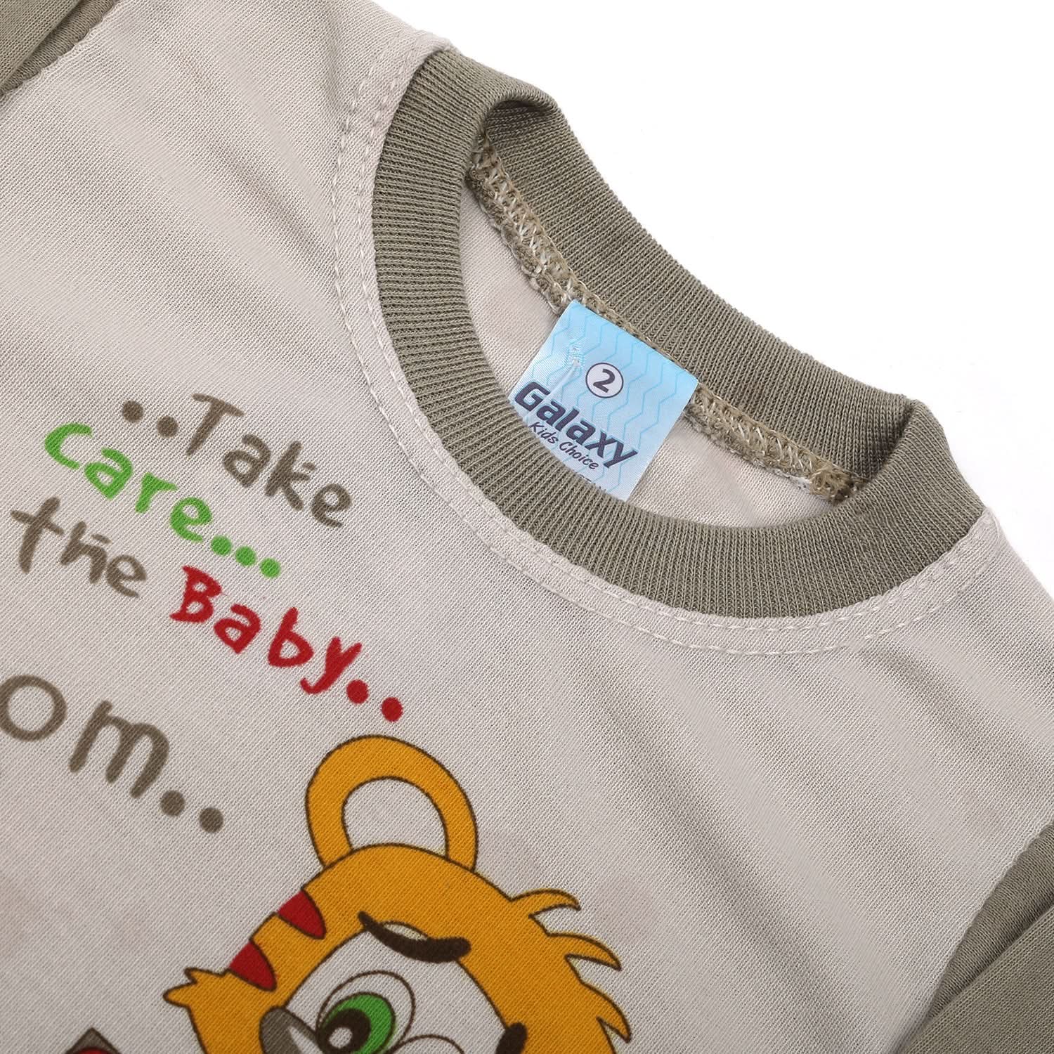 Newborn Boys Full Sleeves Suit - Light Grey, Newborn Boys Sets & Suits, Chase Value, Chase Value