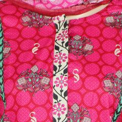 Women's Shalwar Suit - Dark Pink