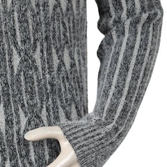 Eminent Men's Full Sleeve Sweaters - Charcoal & Grey