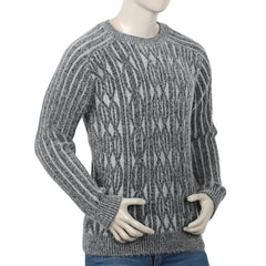 Eminent Men's Full Sleeve Sweaters - Charcoal & Grey