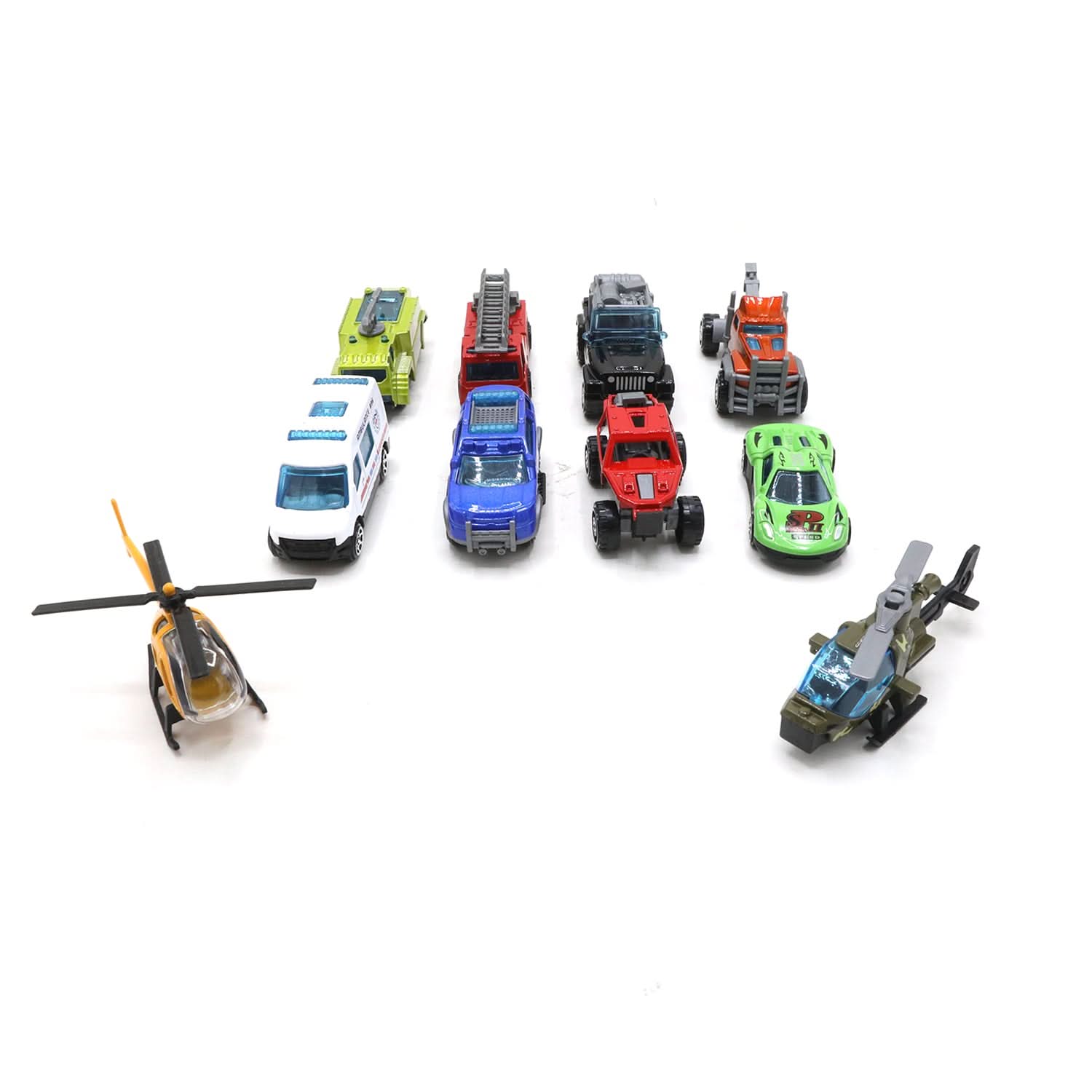 Hot Wheels Set of 10 Metal Cars - Multi Color, Die-cast Model Car, Chase Value, Chase Value