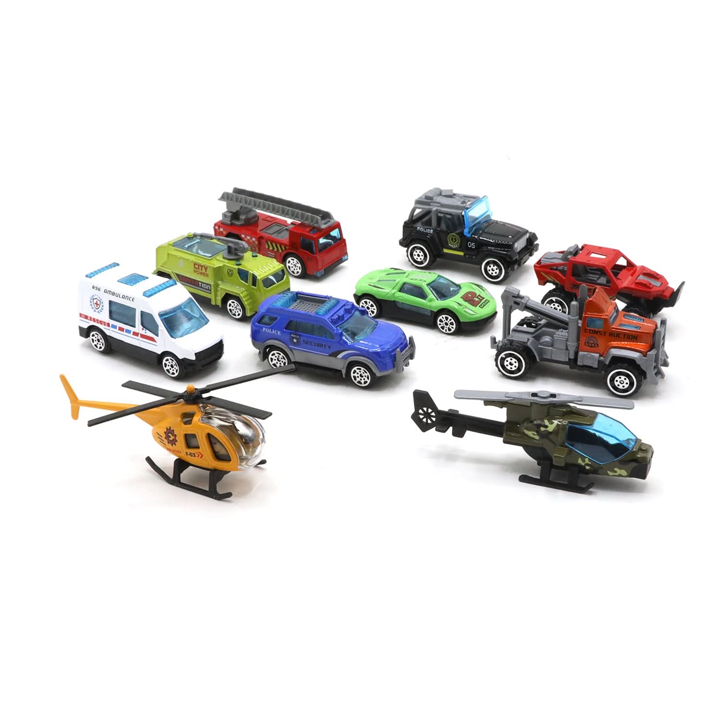 Hot Wheels Set of 10 Metal Cars - Multi Color, Die-cast Model Car, Chase Value, Chase Value