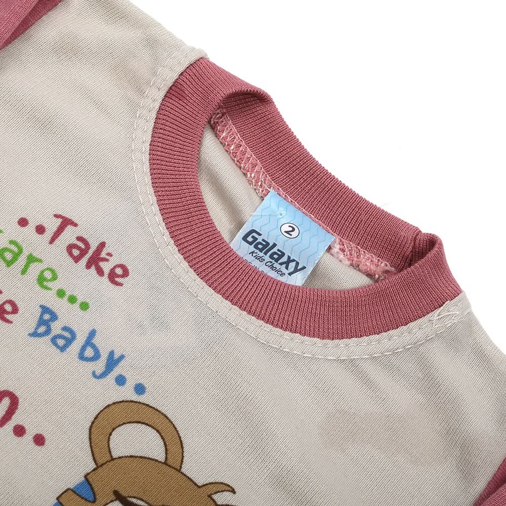 Newborn Boys Full Sleeves Suit - Tea Pink, Newborn Boys Sets & Suits, Chase Value, Chase Value