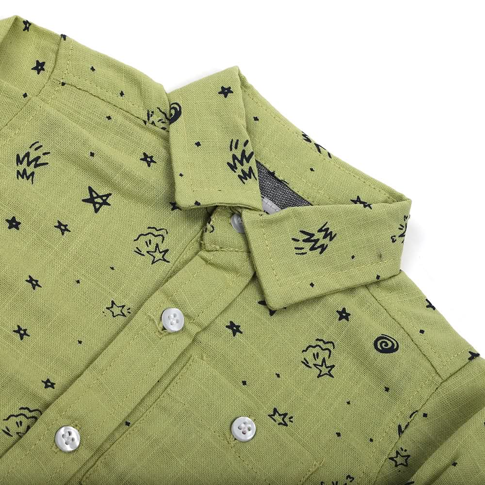 Newborn Boys Full Sleeves Suit - Light Olive, Newborn Boys Sets & Suits, Chase Value, Chase Value