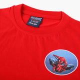 Boys Half Sleeves T-Shirt - Red, Boys T-Shirts, Chase Value, Chase Value