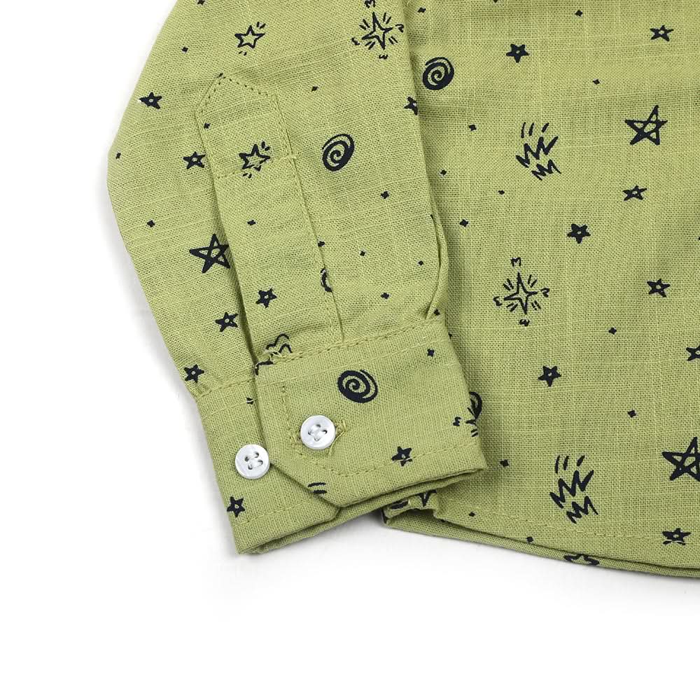 Newborn Boys Full Sleeves Suit - Light Olive, Newborn Boys Sets & Suits, Chase Value, Chase Value