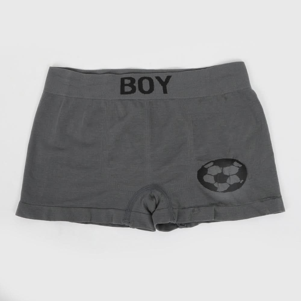 Boys Seamless Boxer - Dark Grey, Boys Underwear, Chase Value, Chase Value