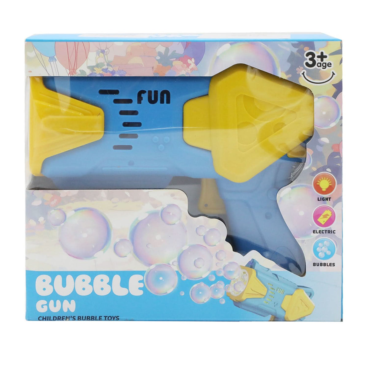 Bubble Water Gun - 130Ml - Blue, Weapon Toys, Chase Value, Chase Value