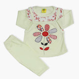 Newborn Girls Full Sleeves Suit - Light Green, Newborn Girls Winterwear, Chase Value, Chase Value