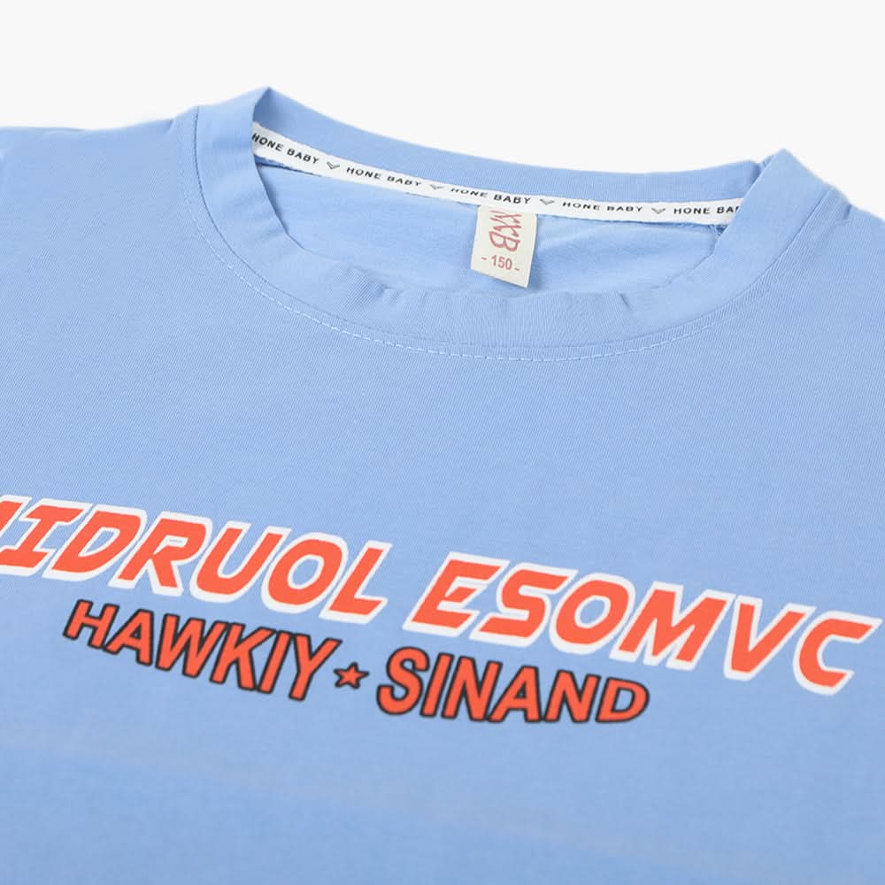 Boys Half Sleeves T-Shirt - Blue, Boys T-Shirts, Chase Value, Chase Value