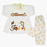 Newborn Girls Suit - Orange, Newborn Girls Winterwear, Chase Value, Chase Value