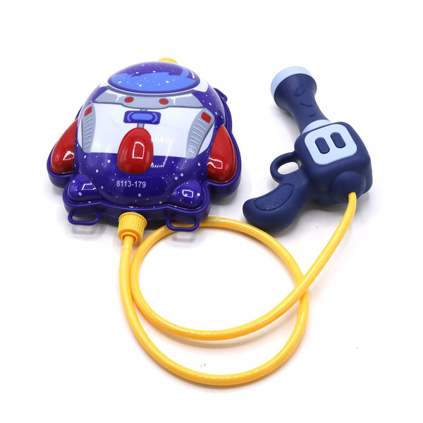 Spaceman Backpack Water Gun Toy - Purple
