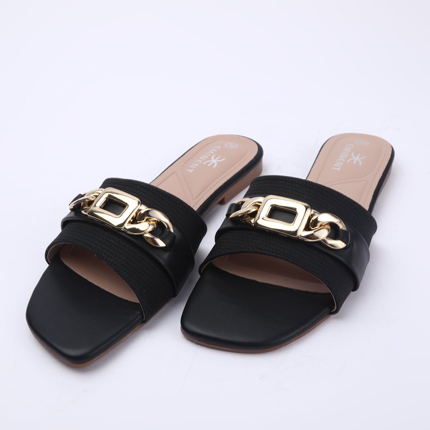 Eminent Women's Slipper - Black, Women Slippers, Chase Value, Chase Value