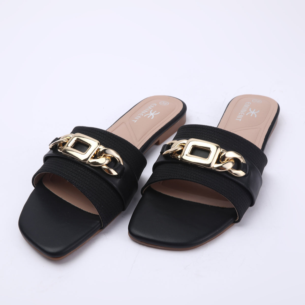 Eminent Women's Slipper - Black, Women Slippers, Chase Value, Chase Value